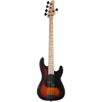 SCHECTER P-5 IVY - 5 струнная бас-гитара, корпус: ольха, гриф: клен, накладка: палисандр, 21 лад, звукосниматель: Schecter USA MonsterTone-P™, регулировки: 1х громкость, 1х тон, цвет: Ivory (IVY)
