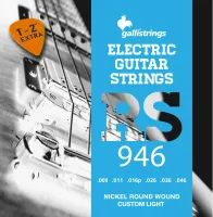 GALLI STRINGS RS946 - струны для электрогитары, натяжение CUSTOM LIGHT, 009-046