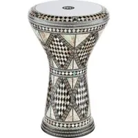 Meinl aeed1  думбек 8 3/4" artisan edition, белый кап, mosaic royale