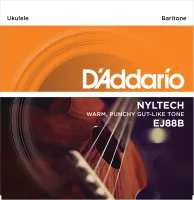 D'ADDARIO EJ88B SET BARITONE NYLTECH UKULELE комплект струн для укулеле баритон, нейлон