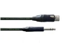 Cordial CRM 2,5 FV инструментальный кабель XLR female/джек стерео 6,3 мм male, разъемы Neutrik, 2,5