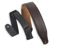MRHGS-DBR Specialty Series Ремень для гитары, кожаный, темно-коричневый, Levy's