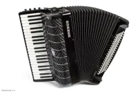 HOHNER MATTIA IV 120 BK gun black - Аккордеон 4/4