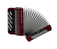 Romance874-IV-120/87-RD-WM Romance 874 Аккордеон кнопочный 87/120/IV/11/5, красный, Weltmeister