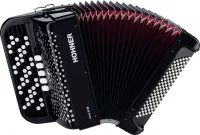 HOHNER Nova III 96 (A4272) black - ученический баян кнопочный 7/8, гриф B