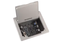 Crestron FT-600-BALUM, настольный лючок, цвет матово алюминивый