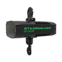 VERLINDE STAGEMAKER SR25 5004 m1-A D8 5000 кг<br> 4м/мин<br> 2 цепи ВП 20м. Прямое управление<br> стационарный режим работы<br> грузовая цепь 11,3 х 31 мм с вертлюжным крюком (полиспаст 2/1)<br> сумка (бокс) для цепи <br> 1 тормоз<br> поворотный крюк<br>