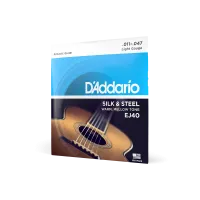 D`ADDARIO EJ-40 - Струны для акустической гитары EJ40, SILK and STEEL