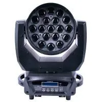 Светодиодный интеллектуальный прибор SHOWLIGHT MH-LED 19x15 Zoom WASH [источник света – 19 диодов по 15 Вт RGBW, моторизованный ZOOM (8°-50°)]