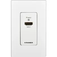 Kramer WP-3H2/US-(W)- Настенный усилитель-эквалайзер HDMI 2.0 с HDR и перетактированием