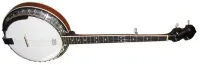 STAGG BJM30 DL - 5-ти струнное банджо Резонатор: металл, красное дерево, 30 фиксирующих скоб, пластик: 11", гриф: nato, накладка грифа: палисандр, мензура: 26", 22 лада, инкрустации