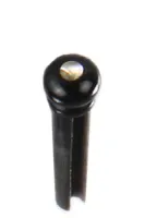 String pin Acura GP-H21 - Horn acoustic guitar string pin with abalone inlay, per piece