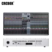 FX-36 PRO/Аналоговый микшер,36 входов,2 стерео выхода,2 группы,2 шины,1FX, 4-полос эквалайзер/CRCBOX