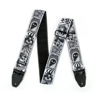 Dunlop ild04 i love dust skulls  ремень гитарный