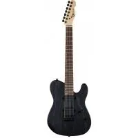 CHARVEL Pro-Mod San Dimas® Style 2-7 HH HT Ash, Aged Ebony Fingerboard, Charcoal Gray Электрогитара семиструнная, ясень, черная