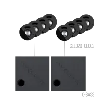 AVCLINK GRAND/CB Состав комплекта: CELO2D 8 штук + GLC02/B 8 штук + C-BASS 2 штуки черного цвета.