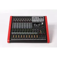 DreamSound DS-12MP микшерный пульт, входы: 12 микрофонных/линейных, инсерт и 3-x пол. эквалайзер по каждому каналу, 16 эффектов DSP 24bit, 9 пол. мастер эквалайзер, BlueTooth, USB MP3 плеер.