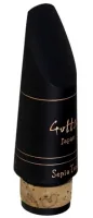 Clarinet mouthpiece Gottsu Sepia Tone GT-STBB5 - Silicone clarinet mouthpiece with soft rounded timbre and subtle nuances.