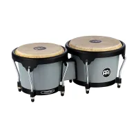 Meinl hb50ug  journey bongos бонго пластиковые 6,5"х7,5", цвет серый