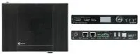 Kramer [kds-sw3-en7] кодер и передатчик в сеть ethernet видео hd, rs-232, ик, usb с коммутатором 2х1 hdmi + usb-c; работает с kds-dec7, поддержка 4к60 4:2:0, dante