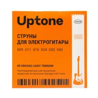 UPTONE Standard UE 009/042 струны для электрогитары.Сердечник из высокоуглеродистой стали. Высокопрочная сталь.