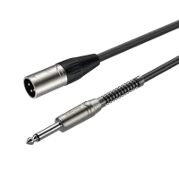 ROXTONE SMXJ250/10 Кабель микрофонный, D:6мм, 2x0,22mm2, XLR 3P male - 6,3mm mono Jack, 10м