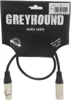 GRG1FM00.5 Greyhound Кабель микрофонный XLR, 0.5м, Klotz