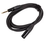 DIE HARD DHS230LU05 - кабель балансный, xlr (m) - jack (stereo), длина: 0.5 метра