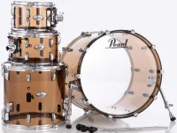 Pearl crb524p/ c755  ударная установка из 4-х барабанов, цвет liquid smoke, без стоек, (4 коробки)
