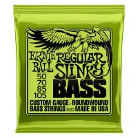 ERNIE BALL 2832 Regular Slinky Nickel Wound Electric Bass Strings - 50-105 Gauge