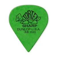 Dunlop 412p088 tortex sharp 12pack  медиаторы, толщина 0.88 мм, 12 шт.