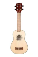 KALA KA-SSTU-S Kala Travel Soprano Mahogany Ukulele w/Bag укулеле, форма корпуса - сопрано, цвет натуральный, в комплекте чехол