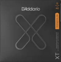 D'ADDARIO XTM1140 SET MANDOLIN XT PHOS BRZ MED струны с покрытием XT для мандолины, среднее натяжение