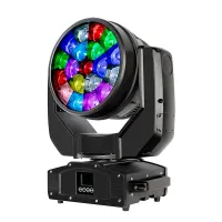 Torrenti Outdoor
                Прожектор Torrenti Outdoor
Вращающаяся голова Wash.  Zoom: от 3,5° до 50°, 19 светодиода RGBW по 40 Вт каждый. Попиксельное управление диодами. Вращение Раn : 540/360°; Tilt 270°.Димер 0-100%. Строб 0-25 вспышек в секунду.