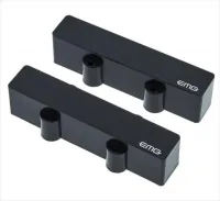 EMG J SET BK - Набор датчиков для Jazz Bass, 2 активных сингла