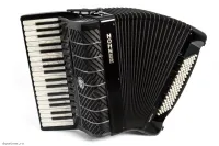 HOHNER MATTIA IV 96 BK gun black pearl keys - Аккордеон 7/8
