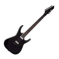 DEAN EXILEX F BKS - электрогитара, тип Superstrat, 24 лада, 25 1/2,HH, 1V+1T, цвет черный (ИНДИЯ)