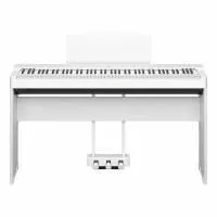 P-225-WH-SET Цифровое пианино со стойкой и блоком педалей, белое, Yamaha