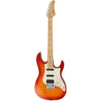 Fgn j-standard odyssey jos-fm-m fbt  электрогитара, корпус липа, гриф клён, рыжий бёрст