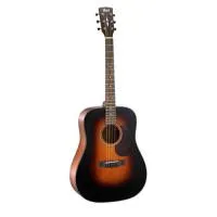 EARTH300V-SB Earth Series Акустическая гитара, санберст, Cort
