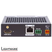 Lightware hdmi-tpn-tx107, sdvoe передатчик hdmi 2.0 (4k60 4:4:4)до 100м, hdcp 2.3, rs-232, ir, 2xlan