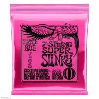 ERNIE BALL 2623 Nickel Wound Slinky Super 9-52 - Струны для 7 струнной электрогитары