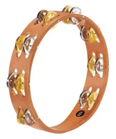 MEINL TA2M-SNT RECORDING-COMBO WOOD TAMBOURINE, DUAL-ALLOY JINGLES тамбурин, цвет натуральный