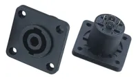 ROXTONE RP019 Разъем панельный типа speakon, 4-х контактный "папа", квадратный