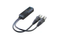 Конвертер Infobit [iTrans DX2-T-22] Аналог - Dante (передатчик), 2 аналоговых входа XLR(F), 1xRJ45(Dante). Питание PoE 125мм. Новая версия.