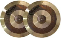 Cymbals Bosphorus Antique Hi-Hat Crisp A14HHC - 14 inch Antique Hi-Hat cymbal pair with Crisp medium weight