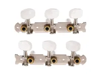 JC-58-3+3-CR Колки для классической гитары, на планке, хром, Paxphil
