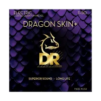 DR DEQ-11 - струны для электрогитары, Калибр: 11-50, Серия: DRAGON SKIN+™, Обмотка: никель, Покрытие: микротонкое
