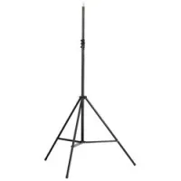 K&M 21411-400-55  микрофонная стойка оверхедная прямая, чёрная, 1480-2290 мм