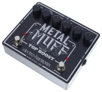 ELECTRO-HARMONIX METAL MUFF W/ TOP BOOST - Metal Distortion гитарная педаль